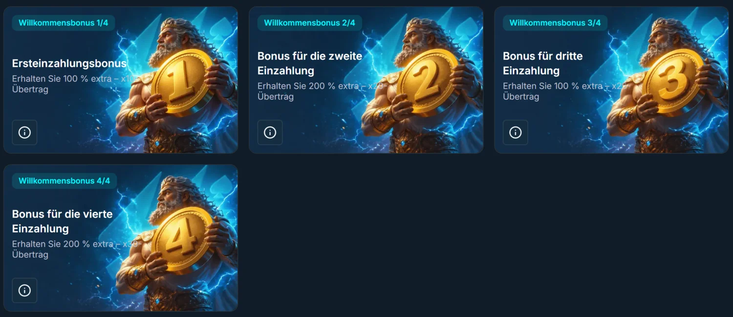 Spinozo Casino Willkommenspaket